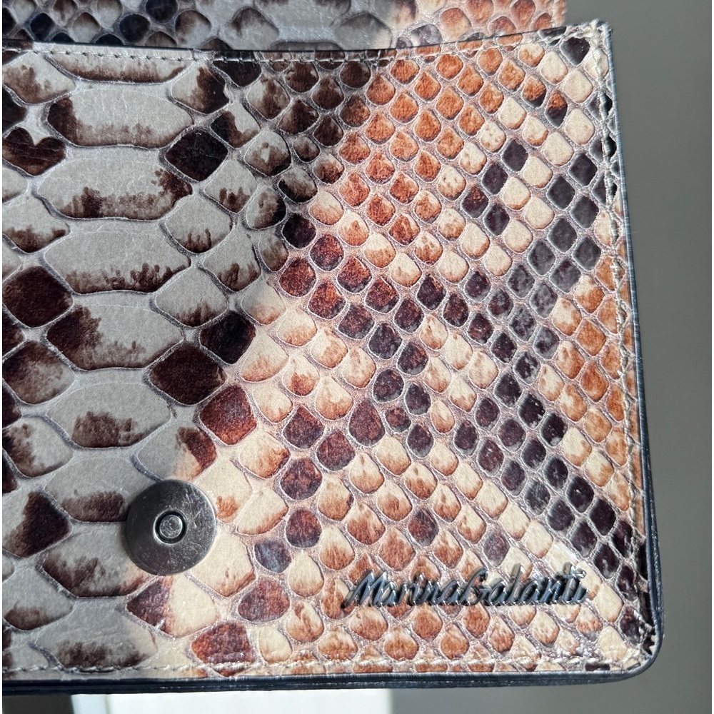 Marina Galanti Animal Print Genuine Leather Chain Bag - Picture 9 of 16